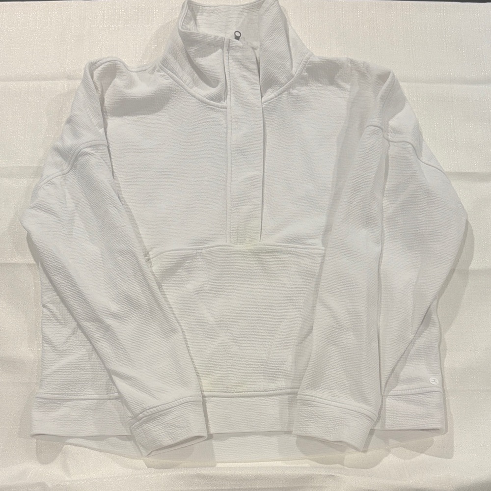 Danskin Women's White Crew Neck Sweater #12